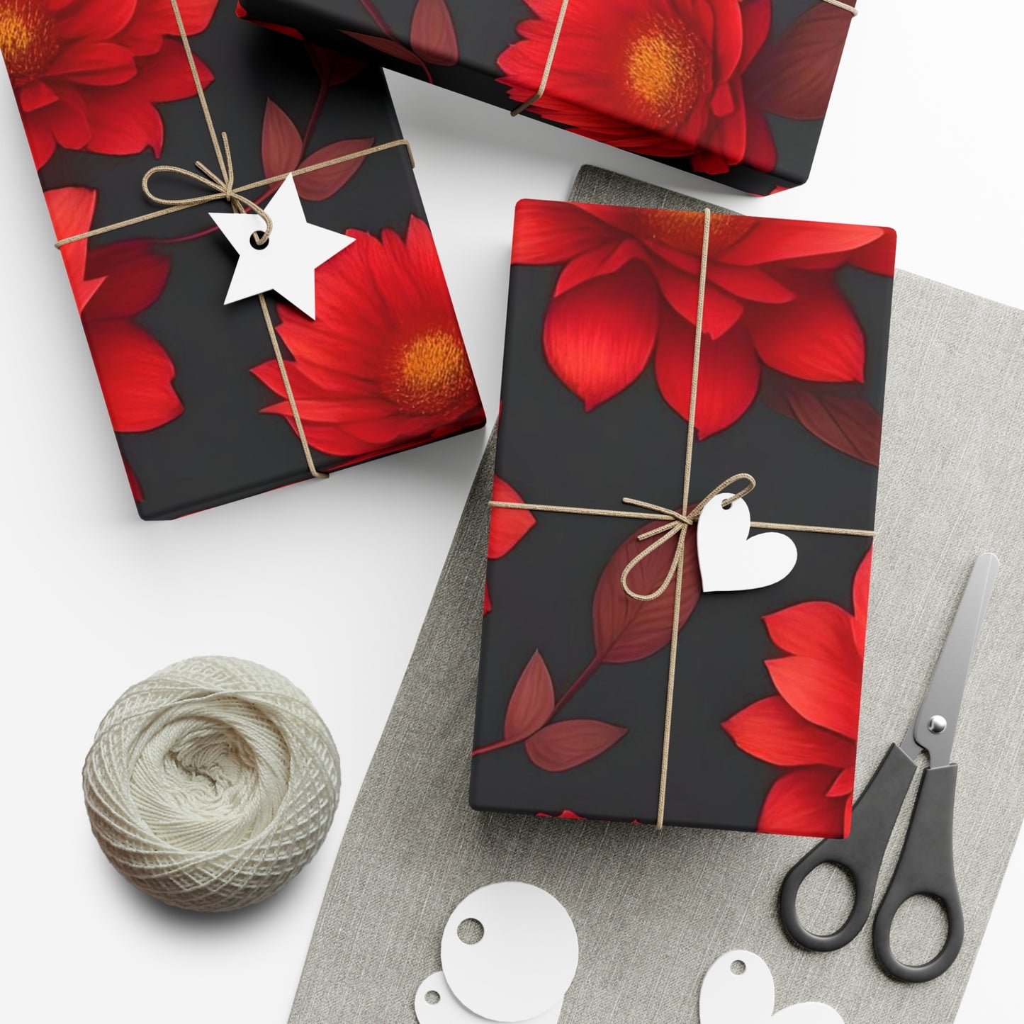 Love in Bloom Gift Wrap Sheet