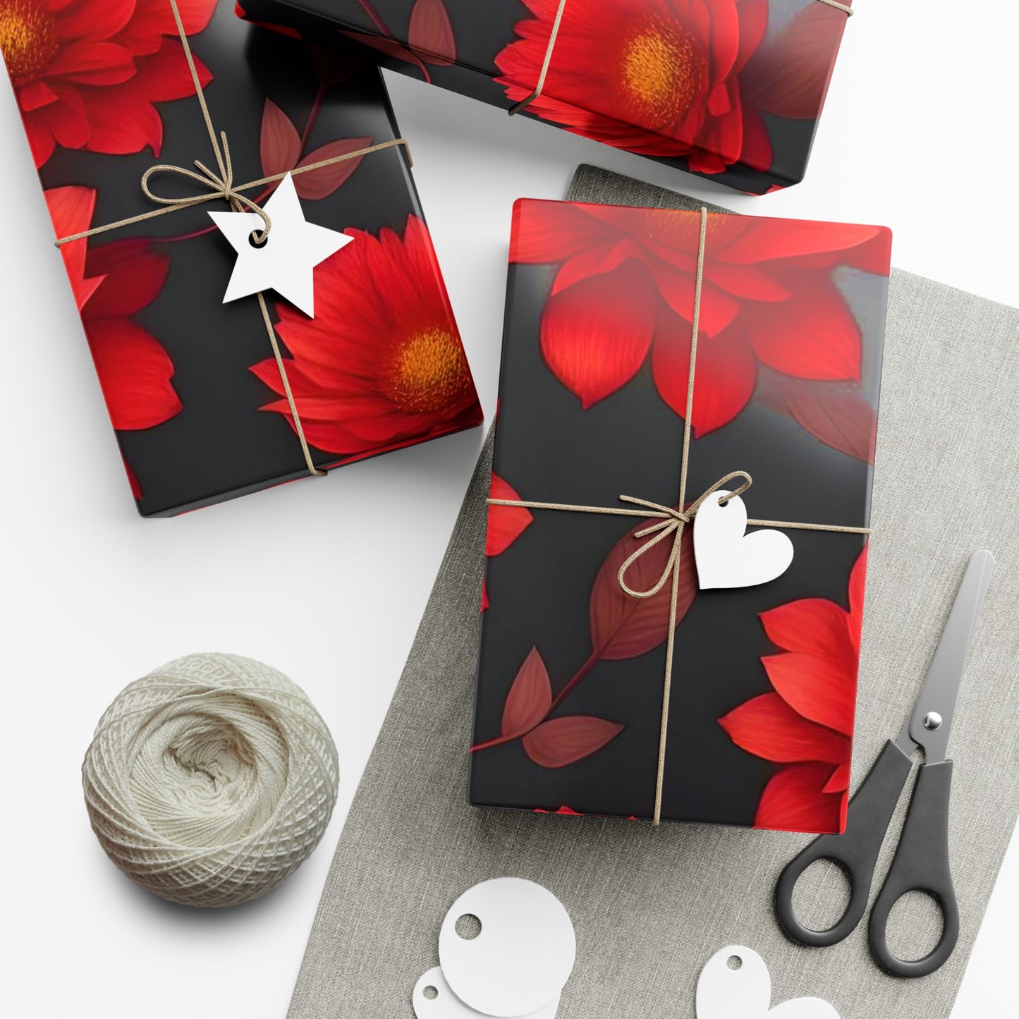 Love in Bloom Gift Wrap Sheet